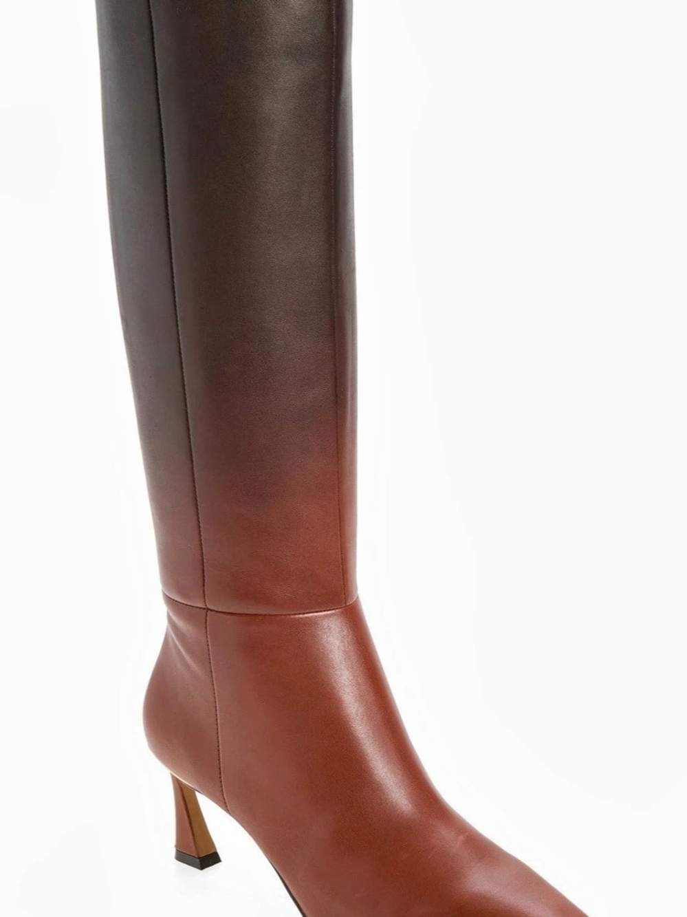 Vince Camuto VC-SUTTON2 Pointed Toe Knee High Boots US 6.5 Wide NWT